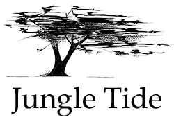 Jungle Tide black and white logo