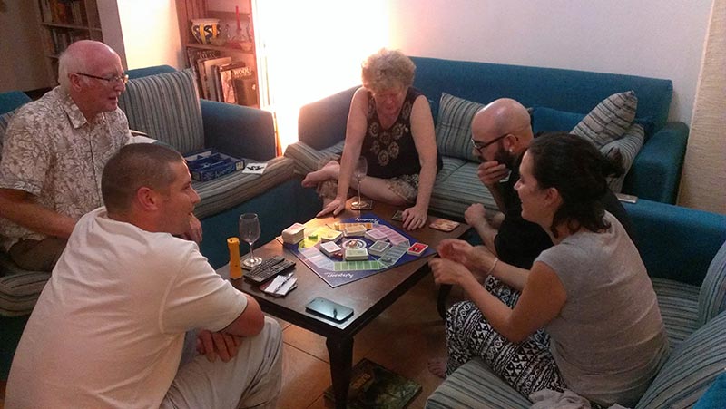 Indoor games for evening and wet days Kandy B&B